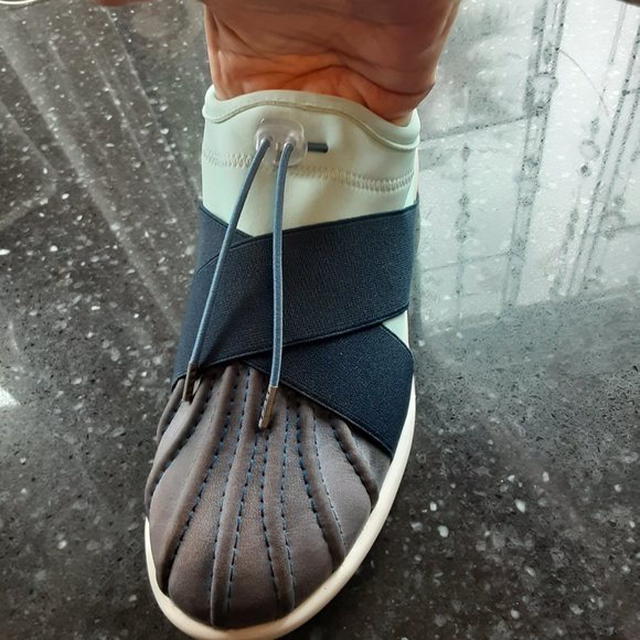 John Fluevog Mint and Navy Sneakers - Picture 13 of 16